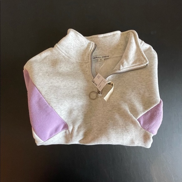 Moral Fiber size medium crop hoodie sweatshirt new with tag - Picture 9 of 16